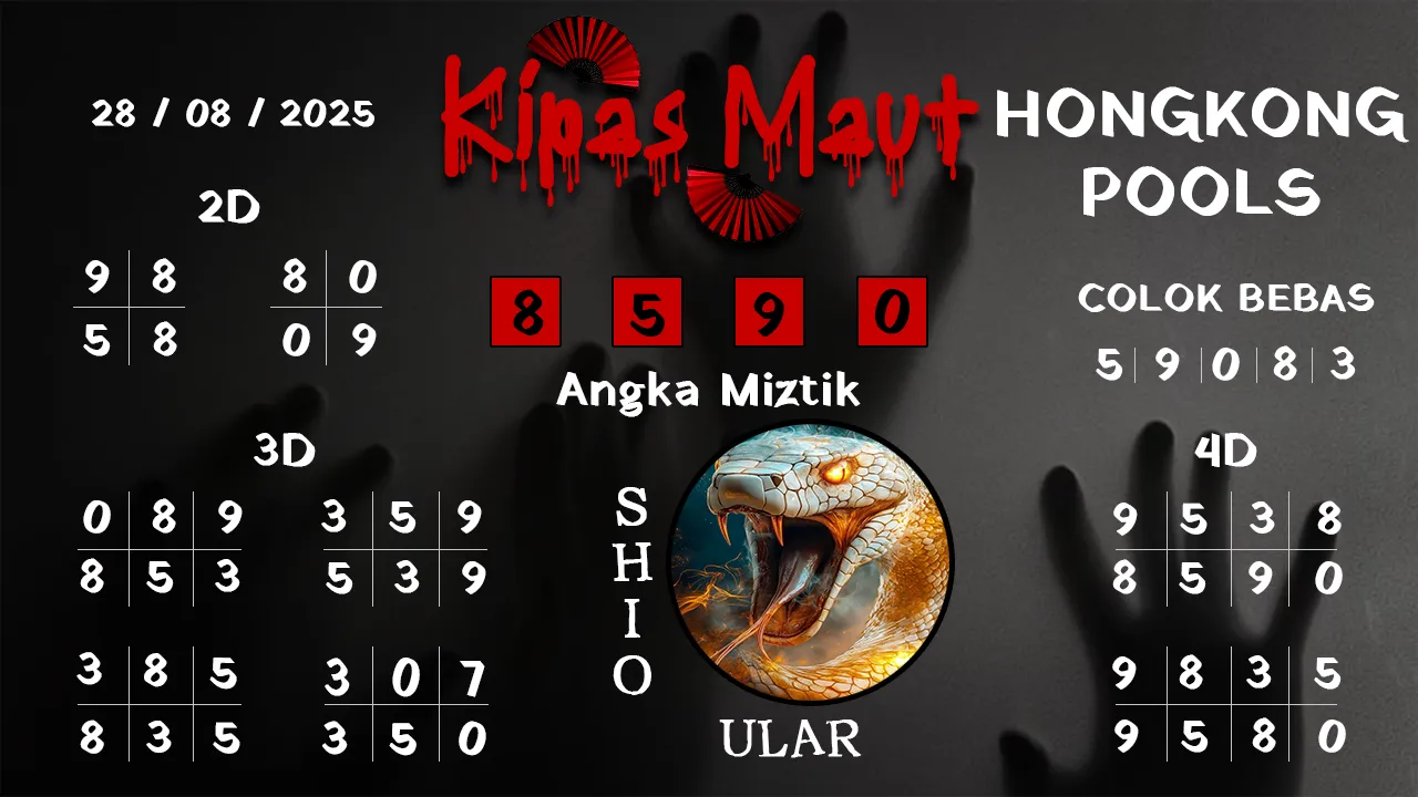 syair Kipas Maut Hongkong Pools 28 08 2025
