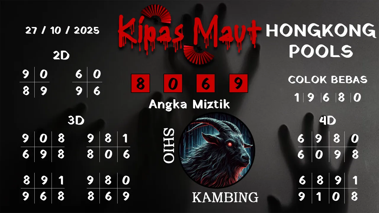 Syair kipas maut hongkong pools 27 10 2025