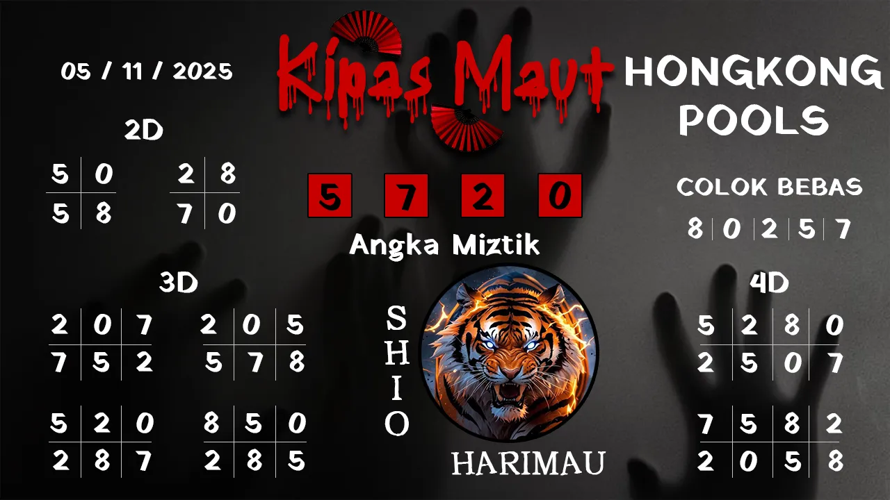 Syair kipas maut hongkong pools 05 11 2025