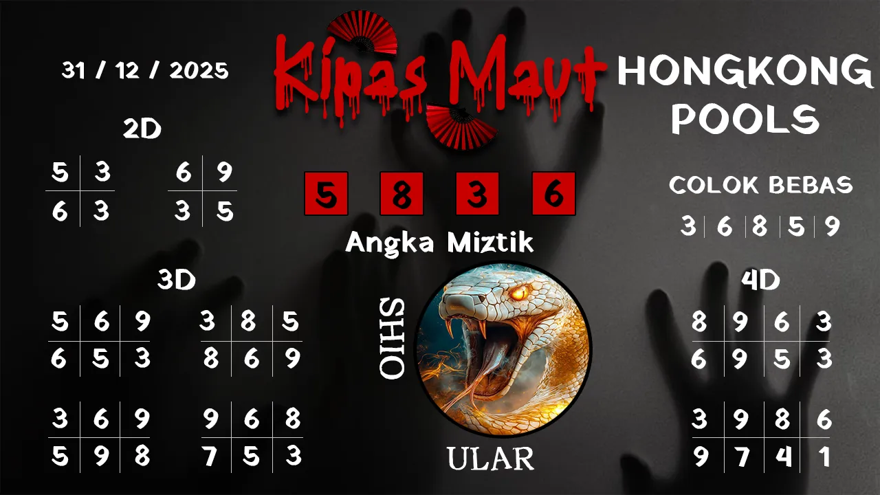 Syair kipas maut hongkong pools 31 12 2025