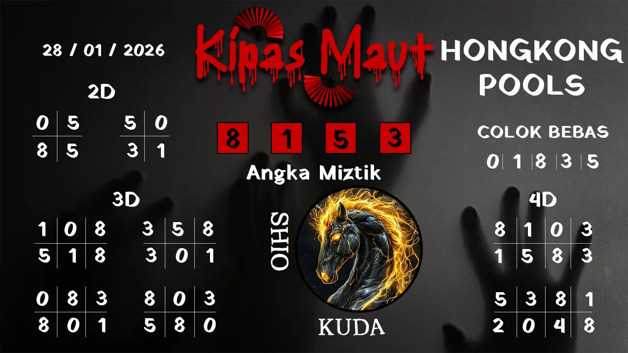 Syair kipas maut Hongkong pools 28 01 2026
