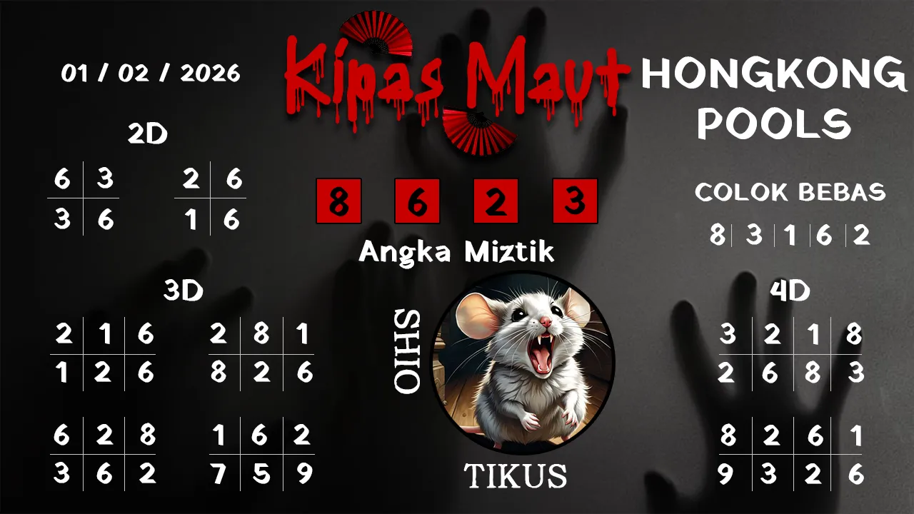 Syair kipas maut Hongkong pools 01 02 2026