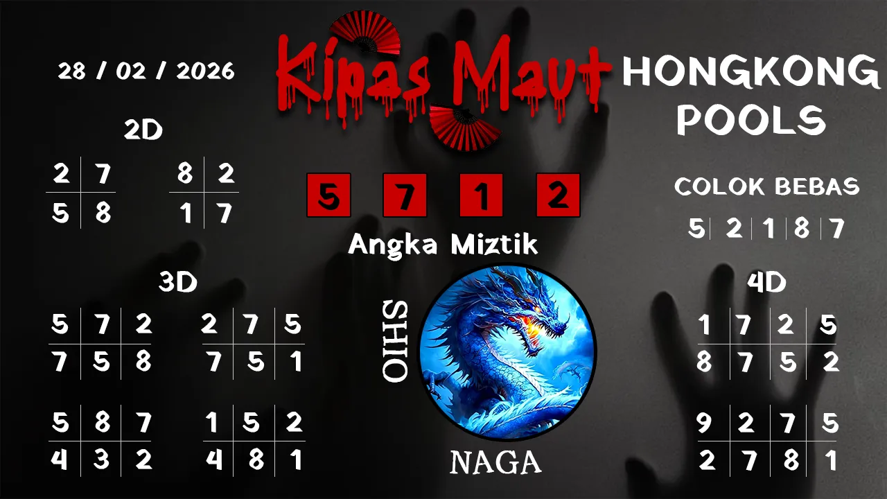 Syair kipas maut Hongkong pools 28 02 2026