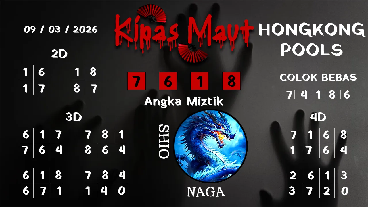 Syair kipas maut Hongkong pools 09 03 2026