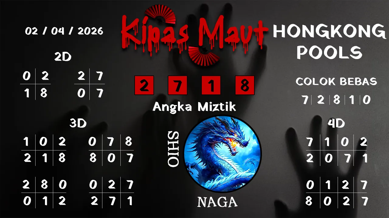 Syair kipas maut Hongkong pools 02 04 2026