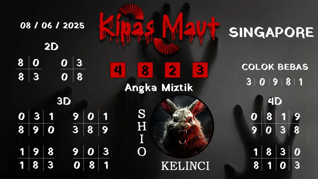 syair kipas Maut Singapore